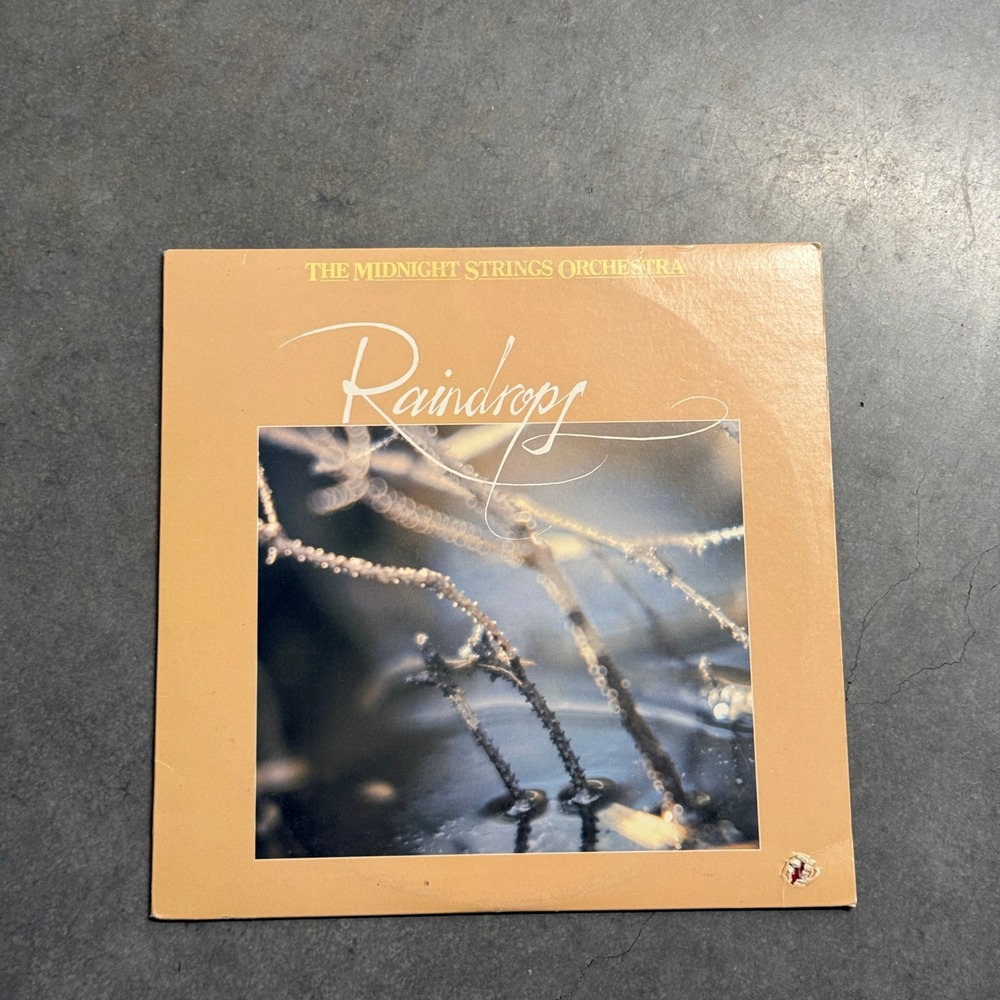 Midnight Strings Orchestra Raindrops Vinyl LP Excelsior XRP-7010 Stereo Record